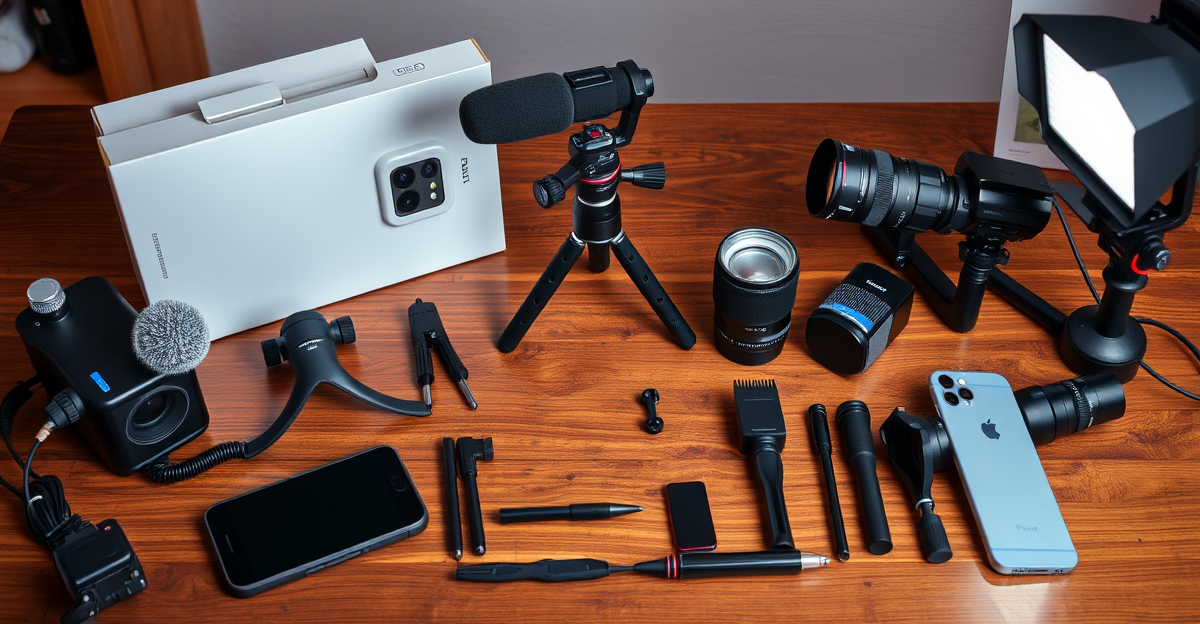 A collection of versatile phone accessories