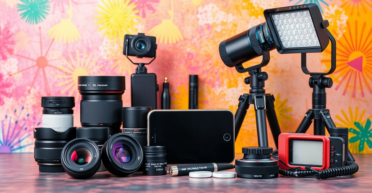 An organized assortment of creative tools for content creators